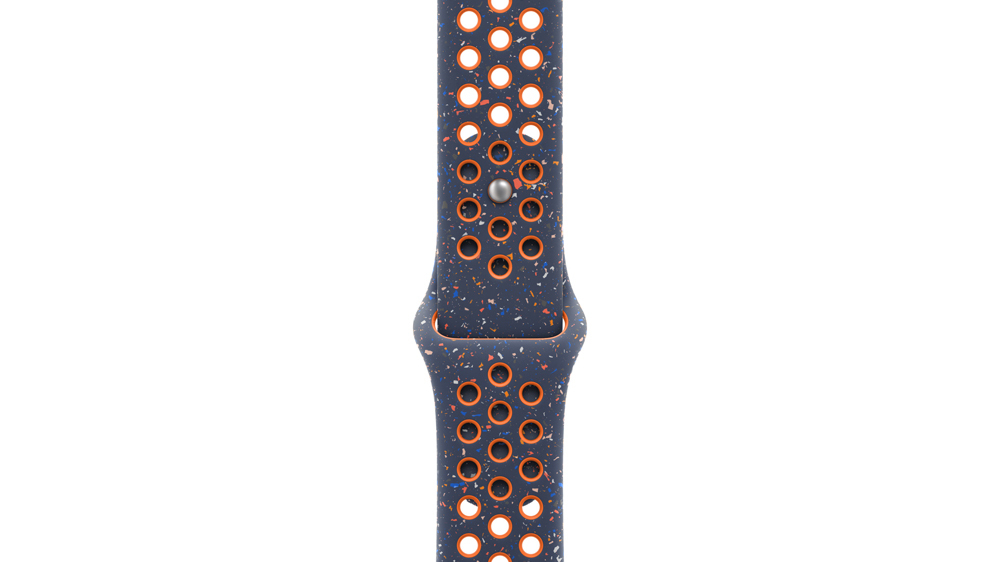 Výměnný řemínek pro hodinky Apple Nike Sport Band 45 M/L Blue