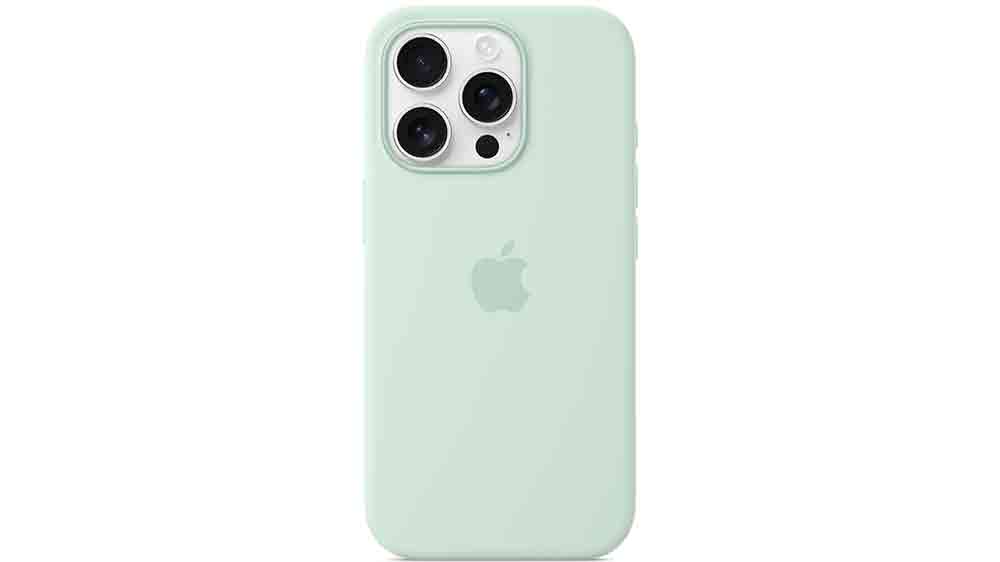 Silikonový kryt na iPhone 16 Pro s MagSafe Aquamarine_01
