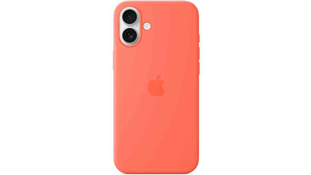 Silikonový kryt na iPhone 16 Plus s MagSafe Tangerine_01
