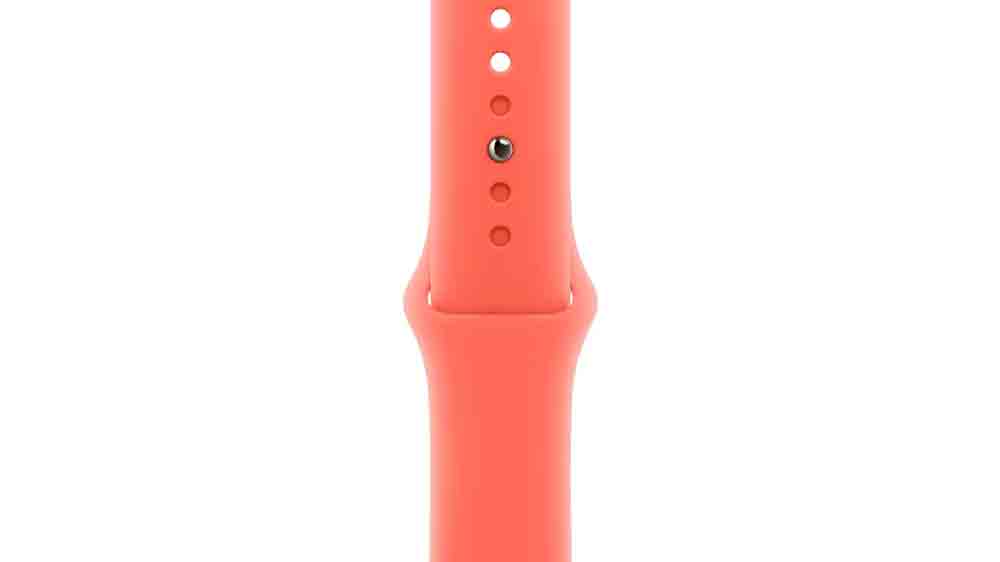 Řem&iacute;nek k hodink&aacute;m Apple Watch 40mm Sport Band Tangerine &ndash; M/L_01