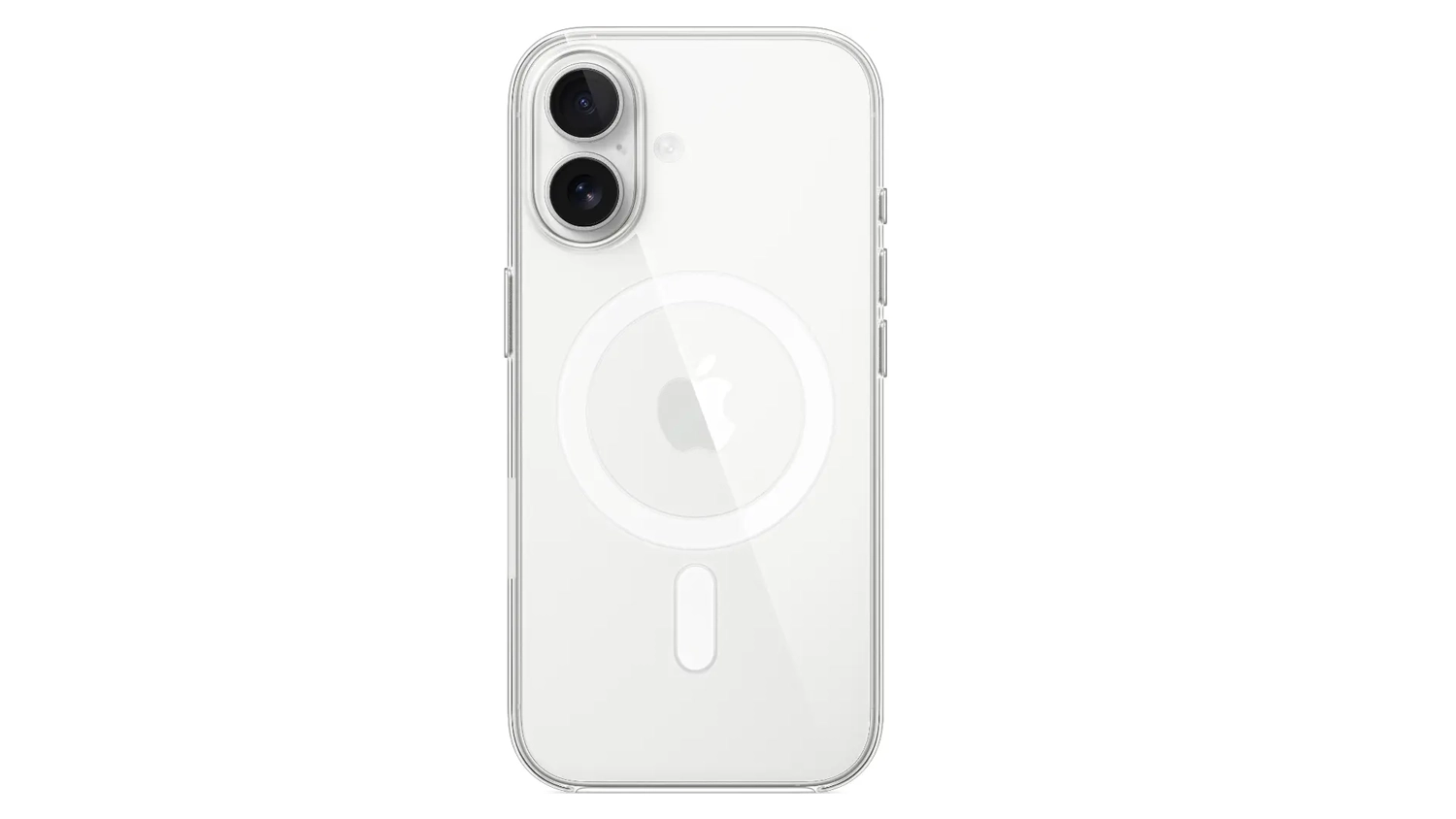 Kryt na mobil Apple iPhone 17 Clear MagSafe zadní pohled