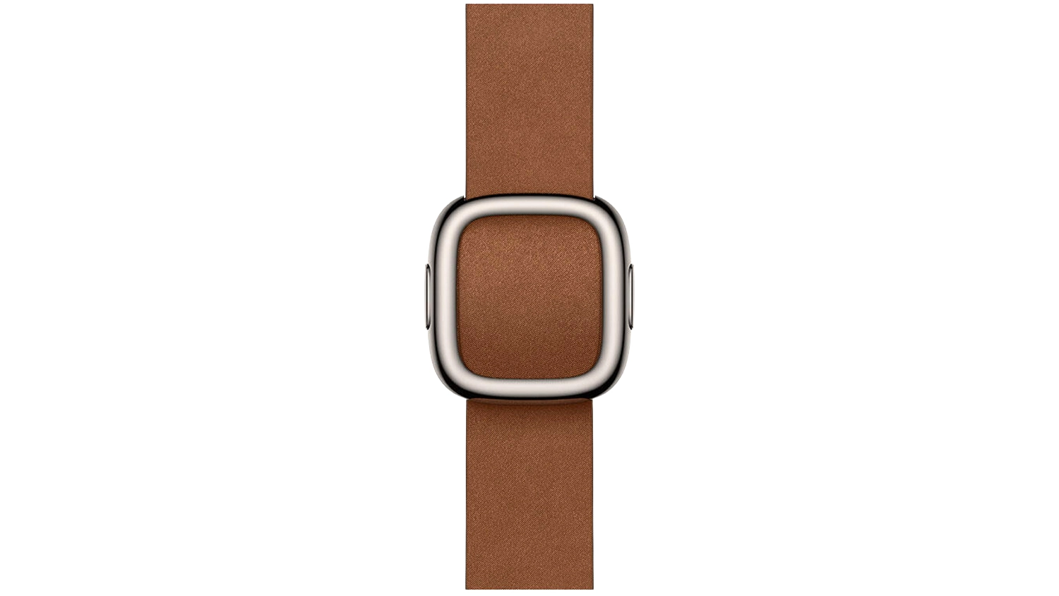 Řem&iacute;nek na hodinky Apple Watch 46 mm Caramel Magnetic Link M/L ze zadn&iacute; strany