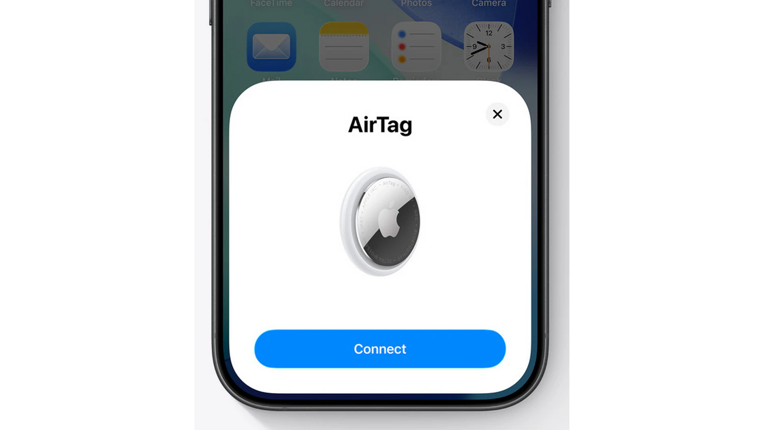 AirTag v telefonu