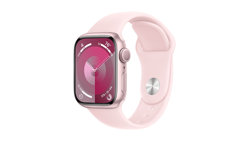 Apple Watch Series 9 41 mm Pink Aluminium Sport Band S/M