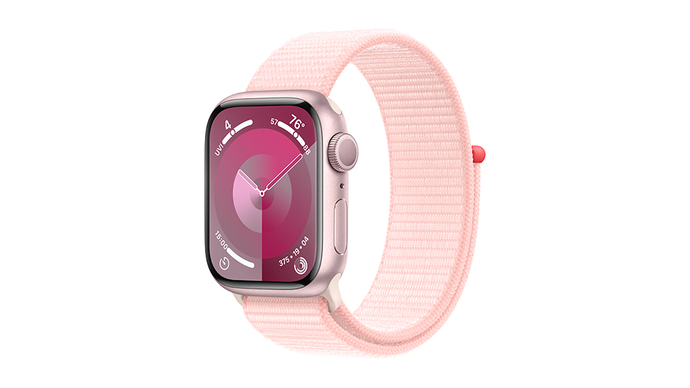 Apple Watch Series 9 41 mm Pink Aluminium Sport Loop
