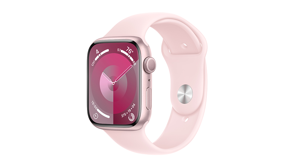 Apple Watch Series 9 45 mm Pink Aluminium Sport Band M/L