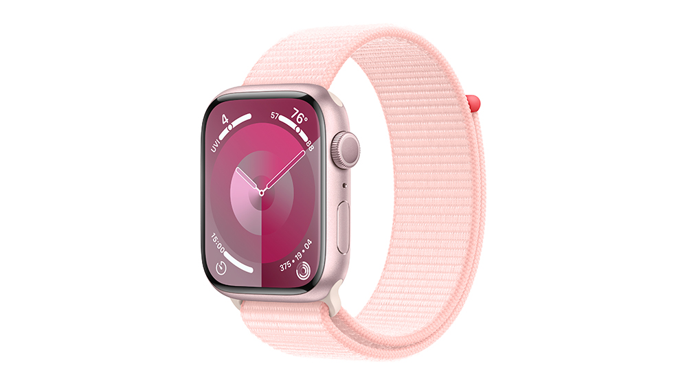 Apple Watch Series 9 45 mm Pink Aluminium Sport Loop