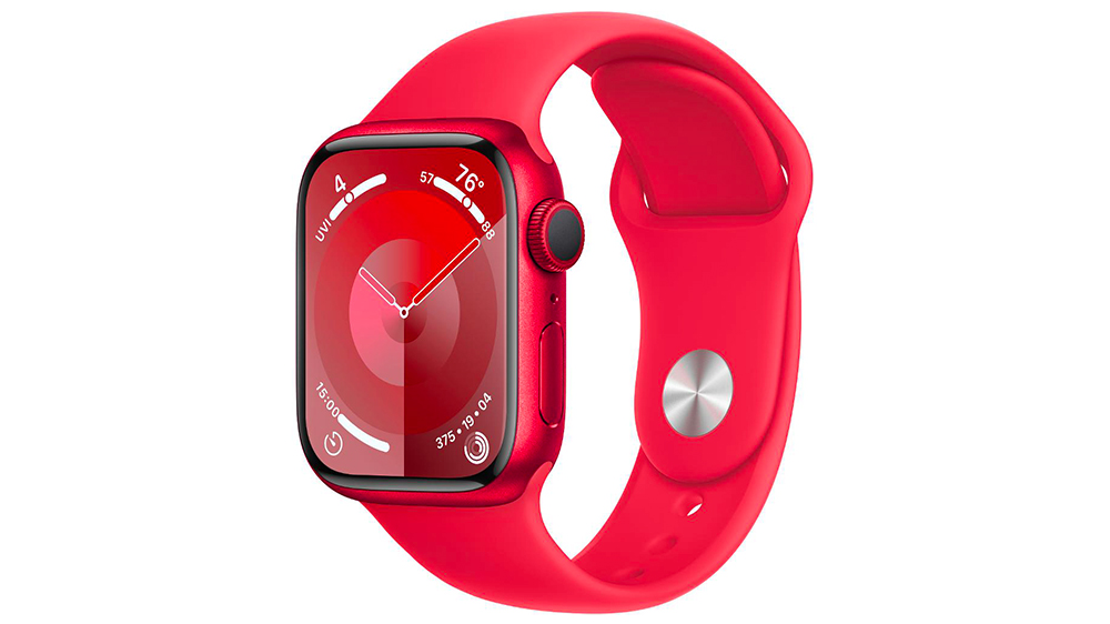 Apple Watch Series 9 45 mm Red Sport Band S/M