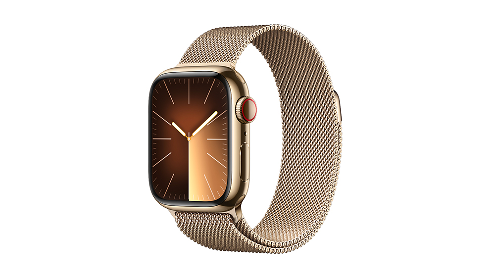 Apple Watch Series 9 Cellular 41 mm Gold Stainless Steel Milanese Loop