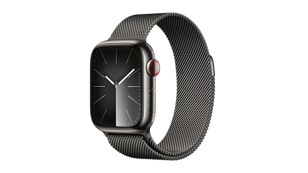 Apple Watch Series 9 Cellular 41 mm Graphite Stainless Steel Milanese Loop