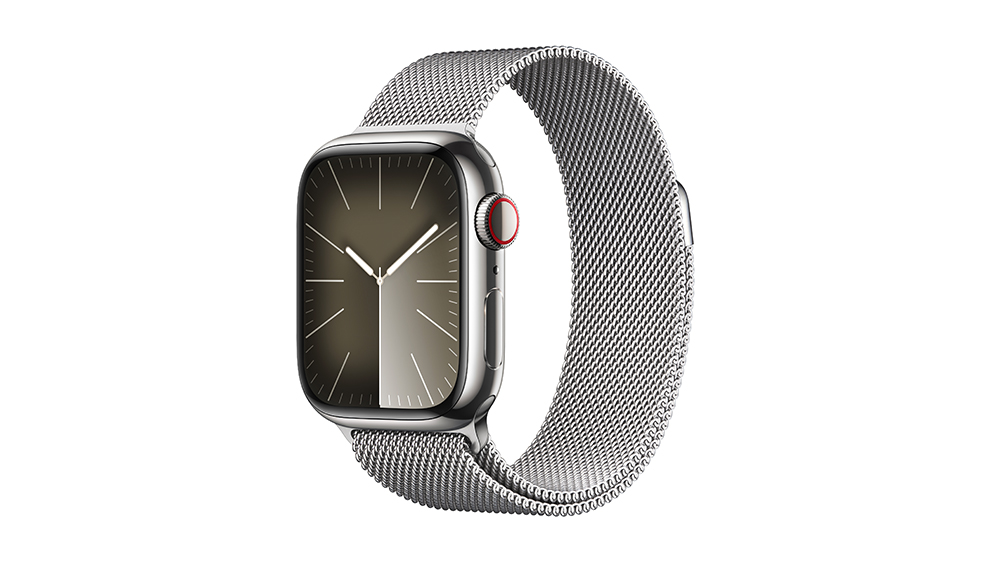 Apple Watch Series 9 Cellular 41 mm Silver Stainless Steel Milanese Loop