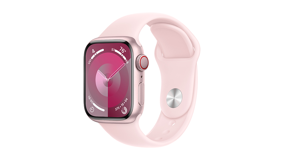 Apple Watch Series 9 Cellular 41 mm Pink Aluminium Sport Band M/L