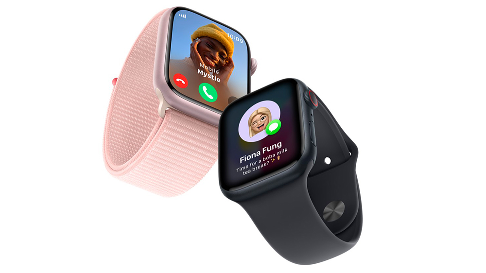 Apple Watch Series 9 Cellular 41 mm Pink Aluminium Sport Band M/L