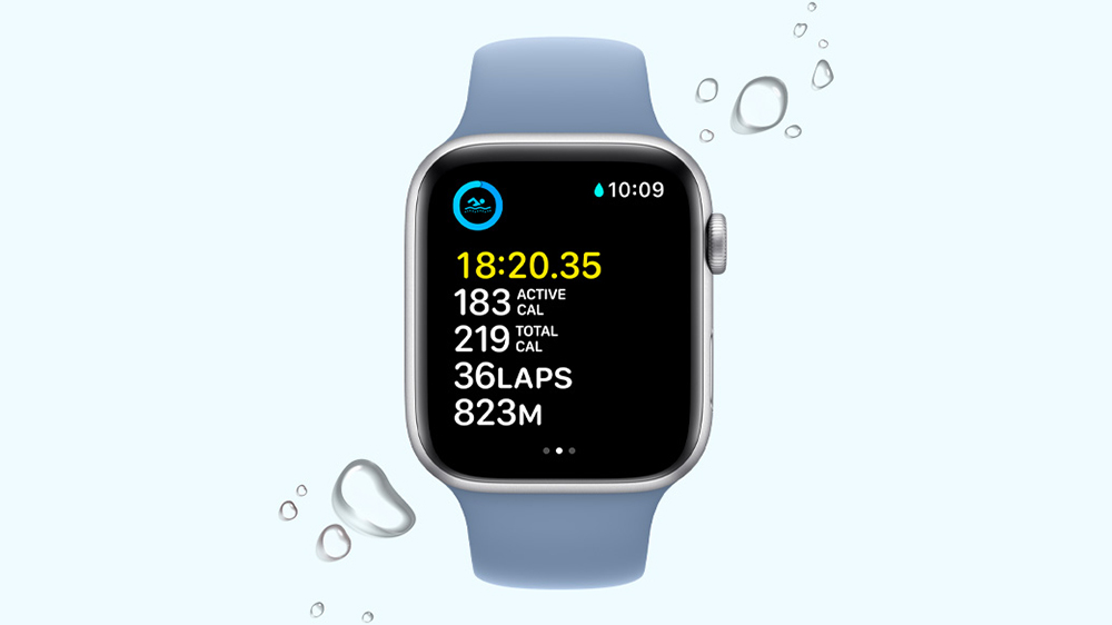 Apple Watch SE 44mm Midnight Aluminium Sport Loop