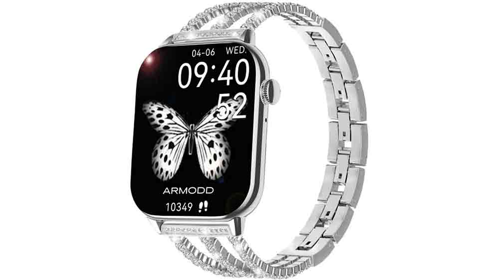 Smart hodinky ARMODD Prime 2 Silver Metal Band_01