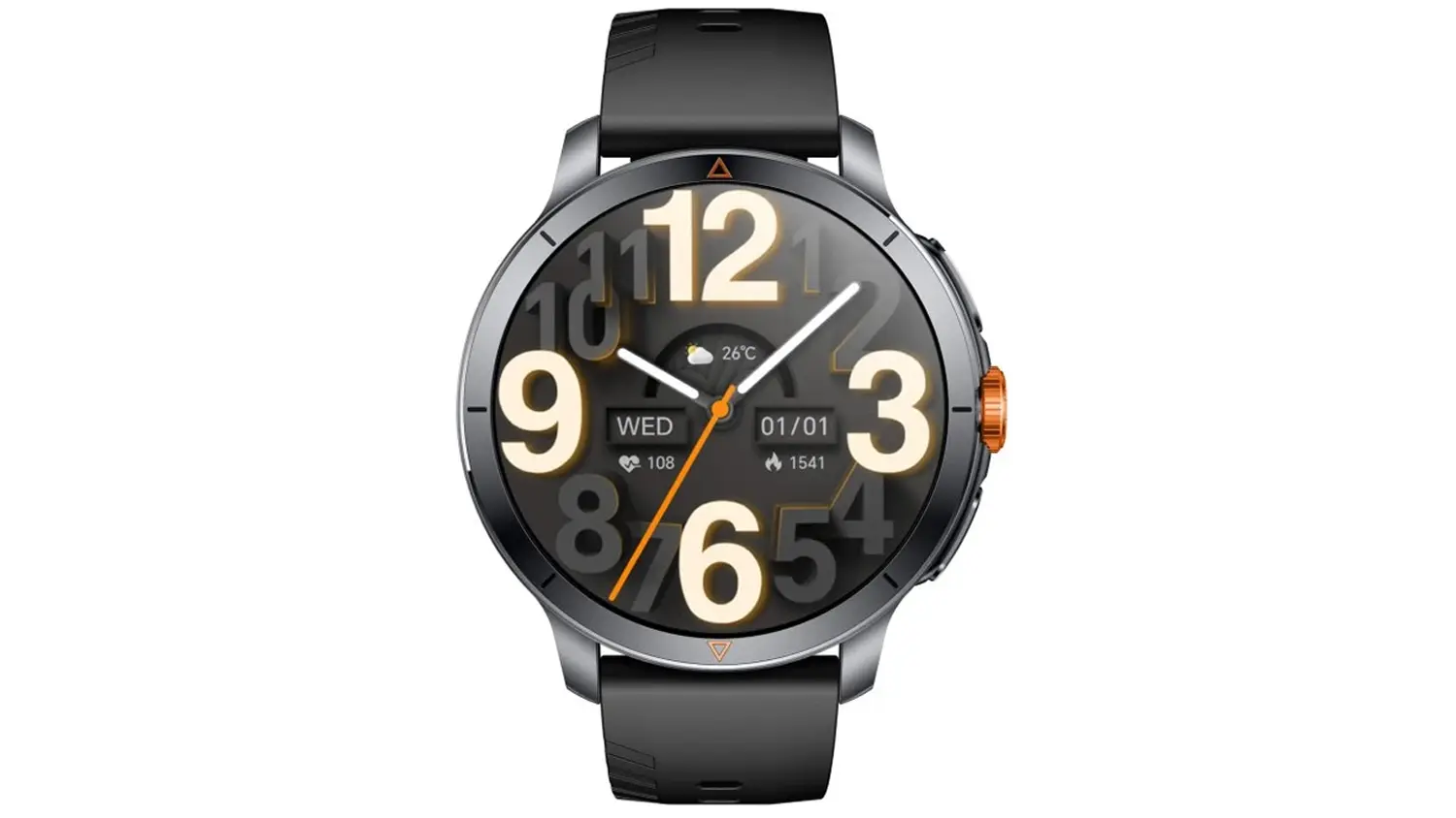 Chytré hodinky Armodd Silentwatch 8 Pro GPS černá