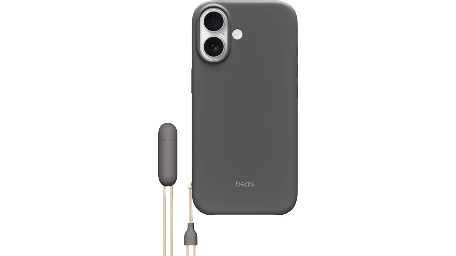 Kryt na mobil Beats iPhone 17 Kickstand Case MS + Camera Control, Granite Gray