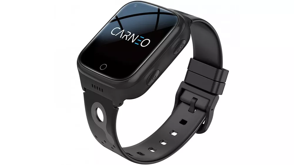 Chytré hodinky CARNEO GUARDKID+ 4G platinum black_01