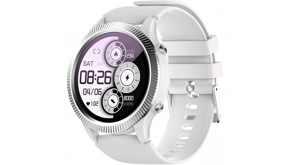 Chytré hodinky CARNEO Athlete GPS silver_01