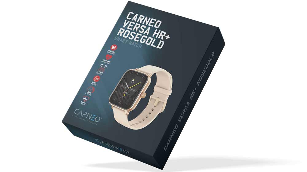 Balení chytrých hodinek Carneo Versa HR+ rosegold_05