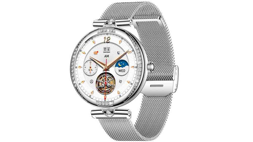 Chytré hodinky Carneo Seinna HR+ Silver_1