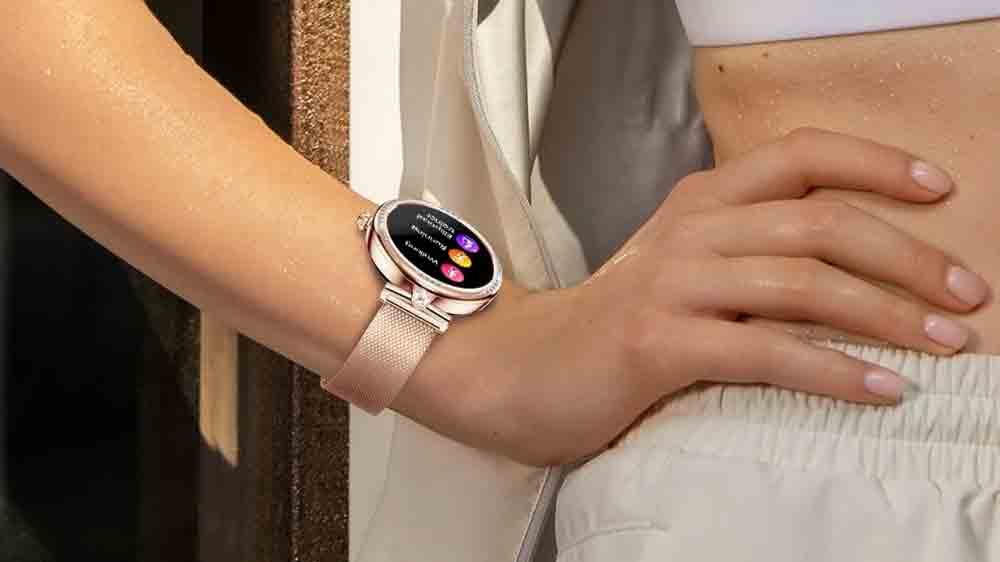 Smart hodinky Carneo Seinna HR+ na ruke