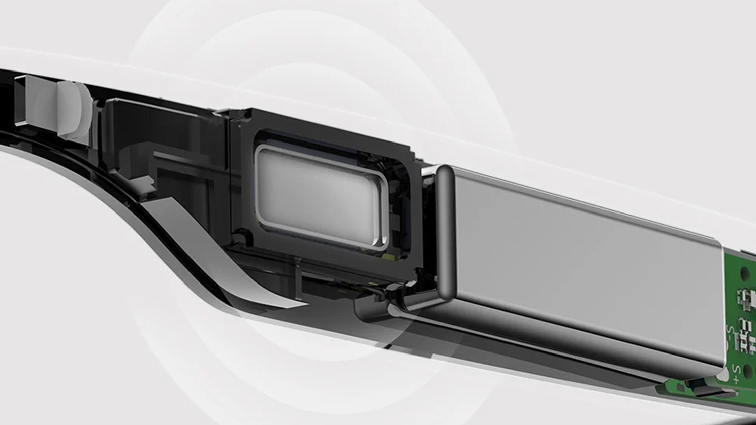 Chytr&eacute; br&yacute;le Colmi C-M01Pro detail ovl&aacute;d&aacute;n&iacute;