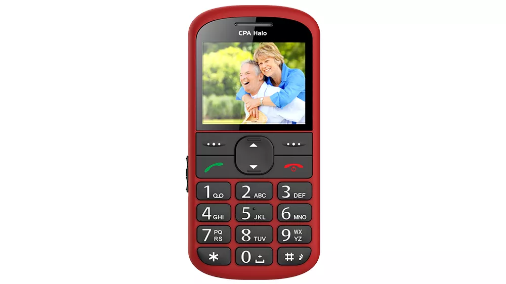 Mobilní telefon CPA Halo 21 červený_01