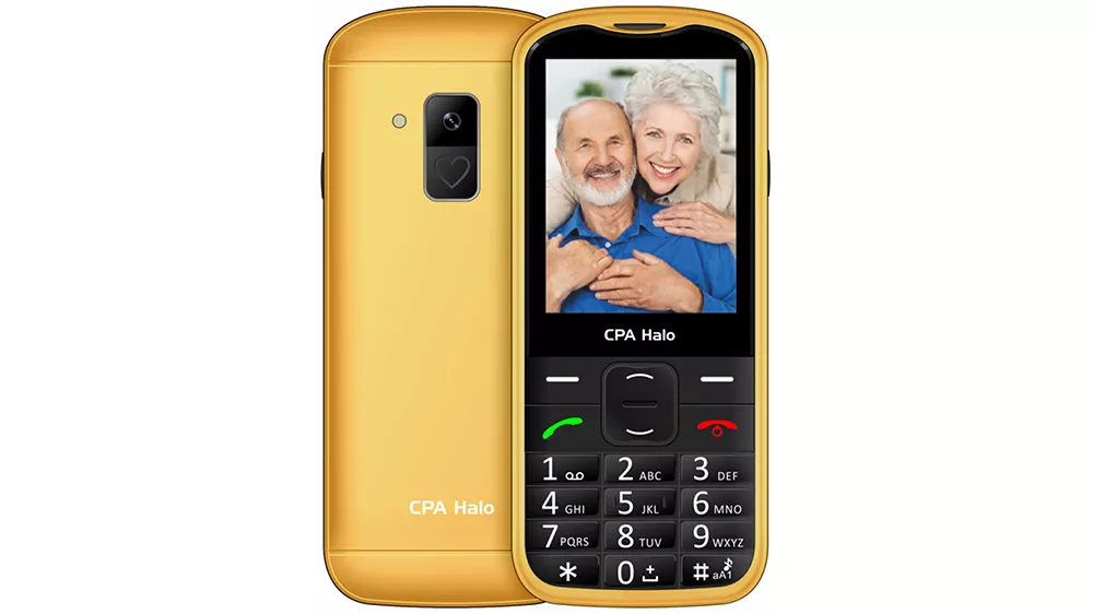 Mobilní telefon HALO 28 Senior CPA Gold_01
