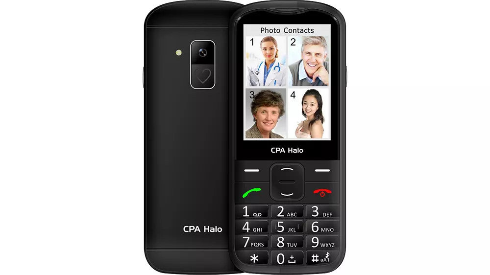 Mobilní telefon HALO 28 Senior CPA Black_01