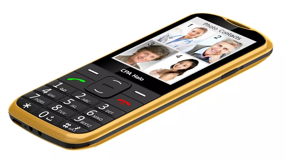 Mobilní telefon HALO 28 Senior CPA Gold_02