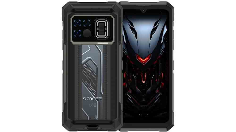 Mobilní telefon Doogee Fire 6 MAX 5G, 8/256 GB Millennium Silver_01