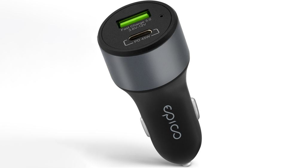 Car Charger EPICO 45W PD (space grey)