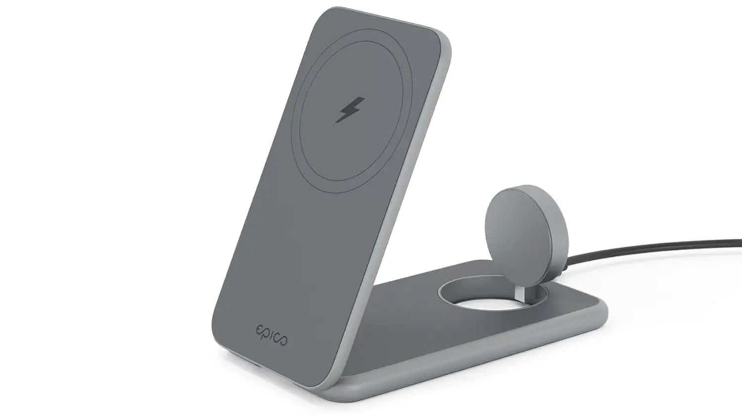 Bezdr&aacute;tov&aacute; nab&iacute;ječka Epico Foldable Charging Stand MagSaf.
