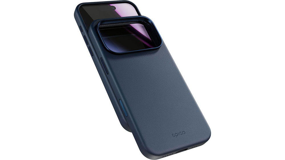 Kryt na mobil Epico Mag+ Leather case pro iPhone 17 Pro Blue