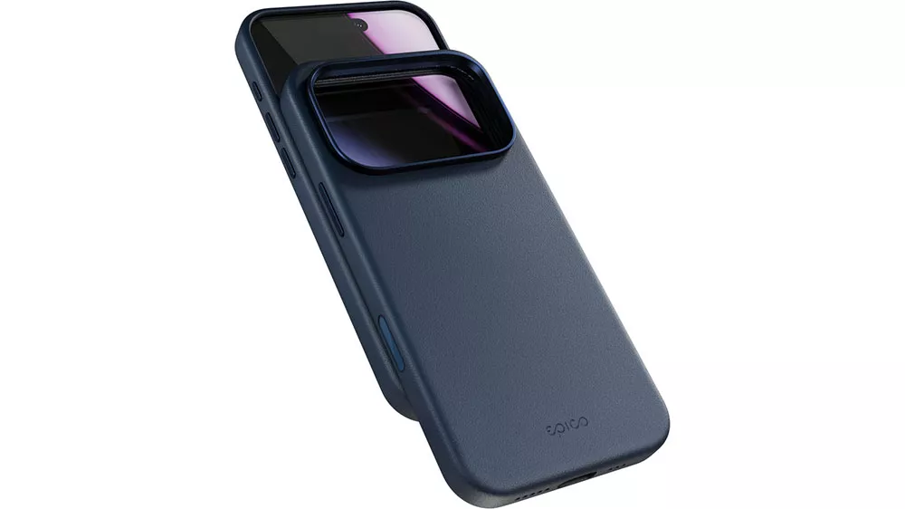Kryt na mobil Epico Mag+ Leather case pro iPhone 17 Pro Max Blue