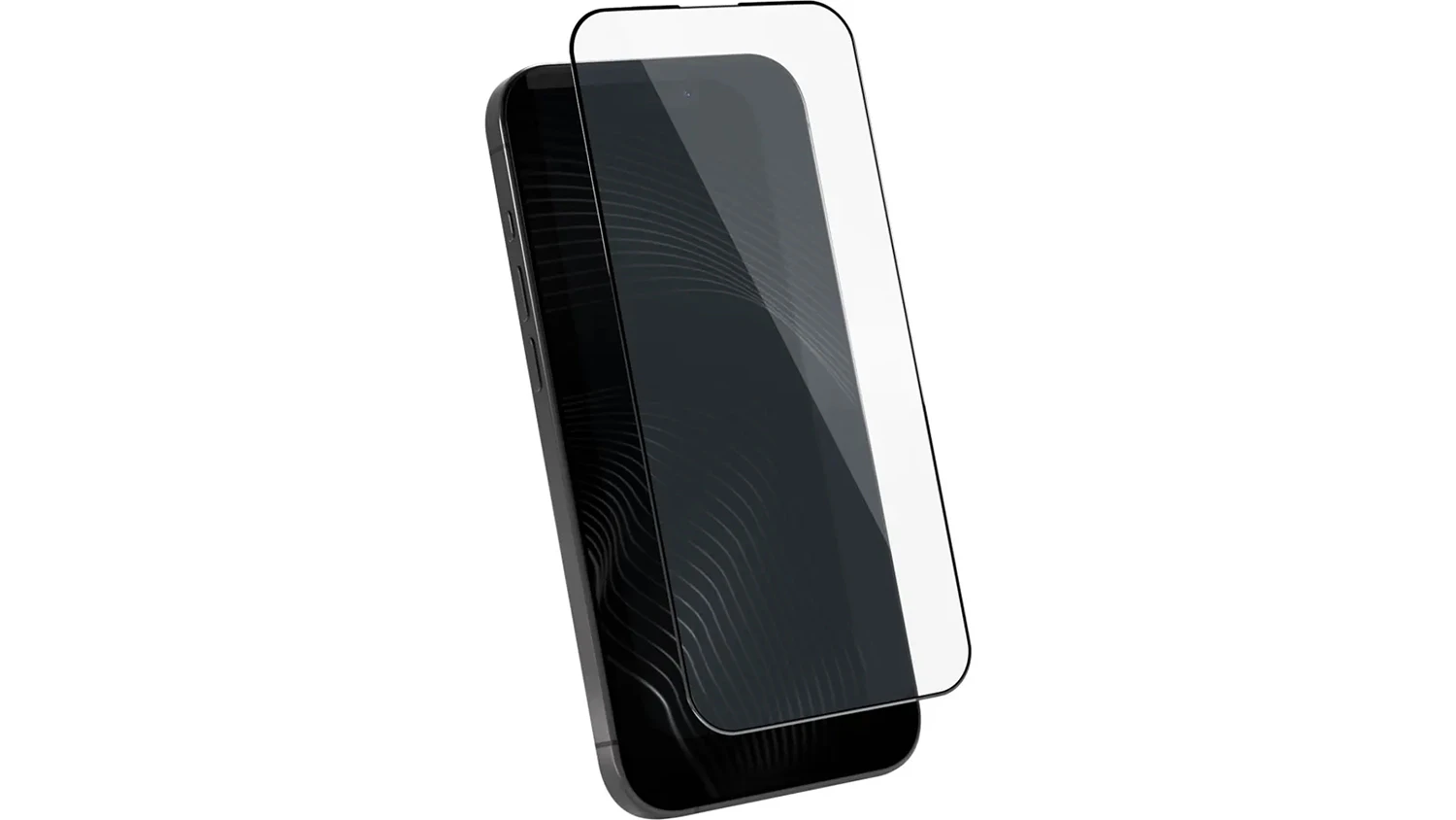 Ochranné sklo Epico UNUM SapphireShield 3D a iPhone z boku
