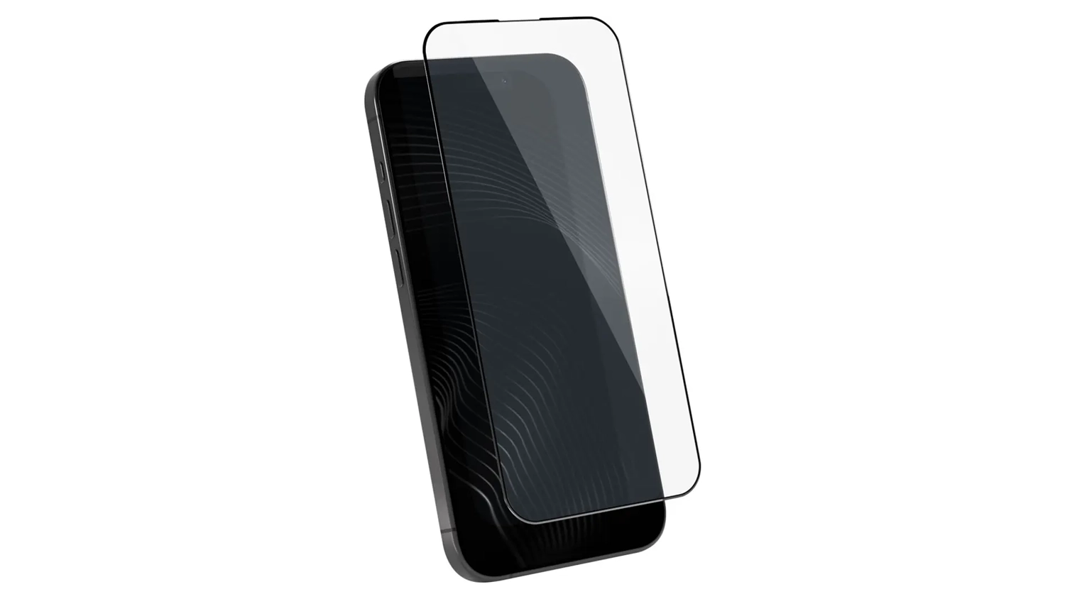 Ochranné sklo Epico UNUM SapphireShield 3D a iPhone z boku