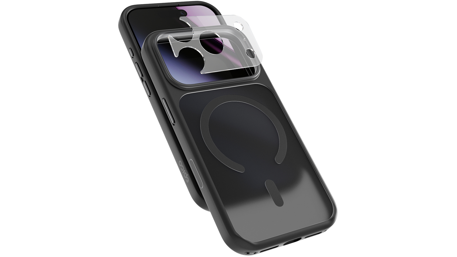Kryt na mobil Epico HeroMatte Pro Mag+ černý