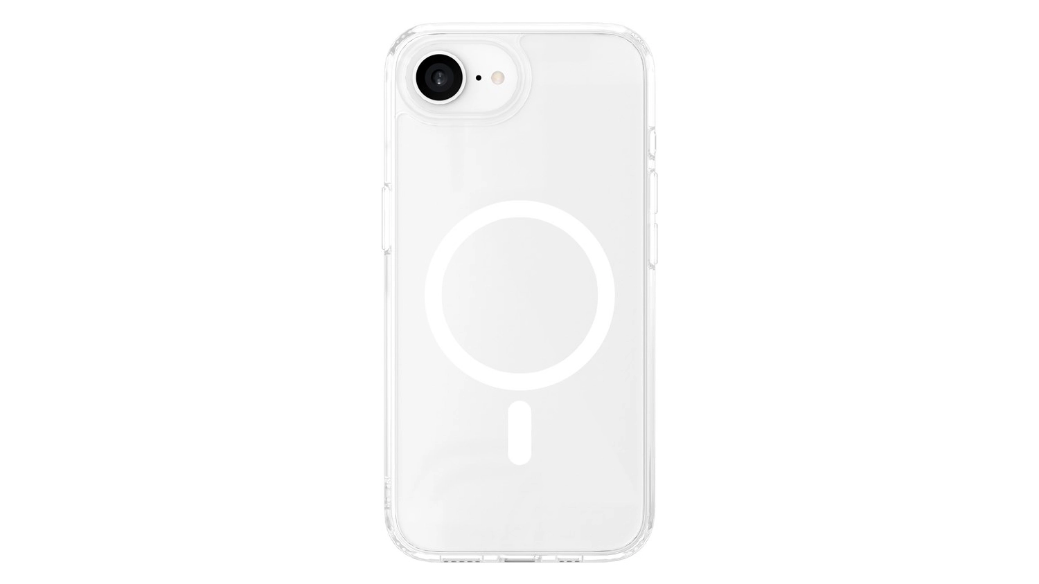 Kryt na mobil ER POWER MagCrystal pro iPhone 16e zadn&iacute; pohled