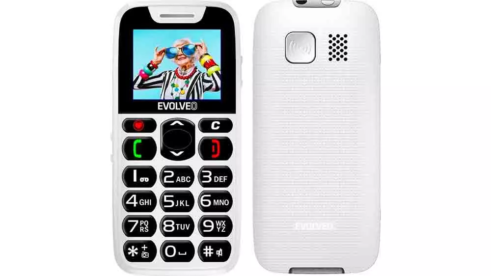 Mobilní telefon EVOLVEO EasyPhone bílý