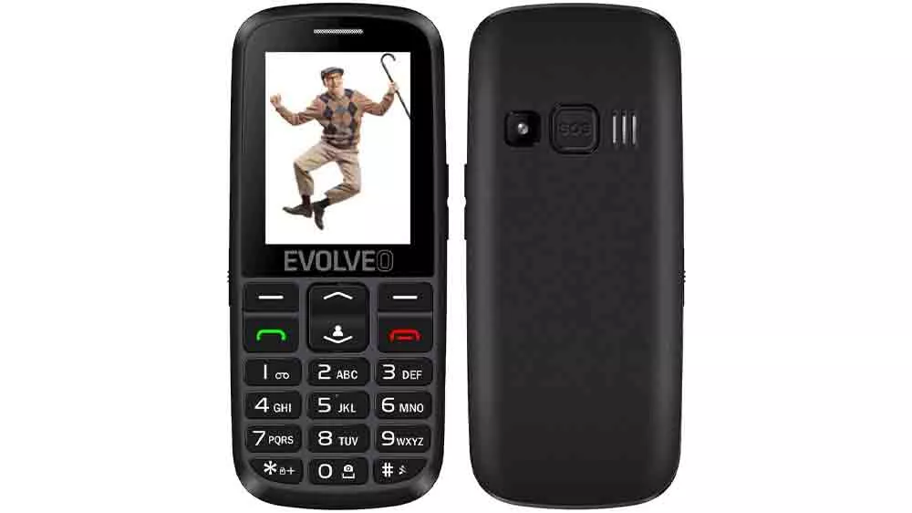 Mobilní telefon EVOLVEO EasyPhone EG + nabíjecí stojánek