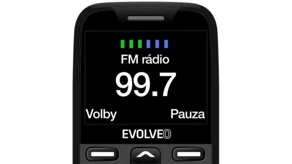 FM rádio na telefonu EVOLVEO EasyPhone XR