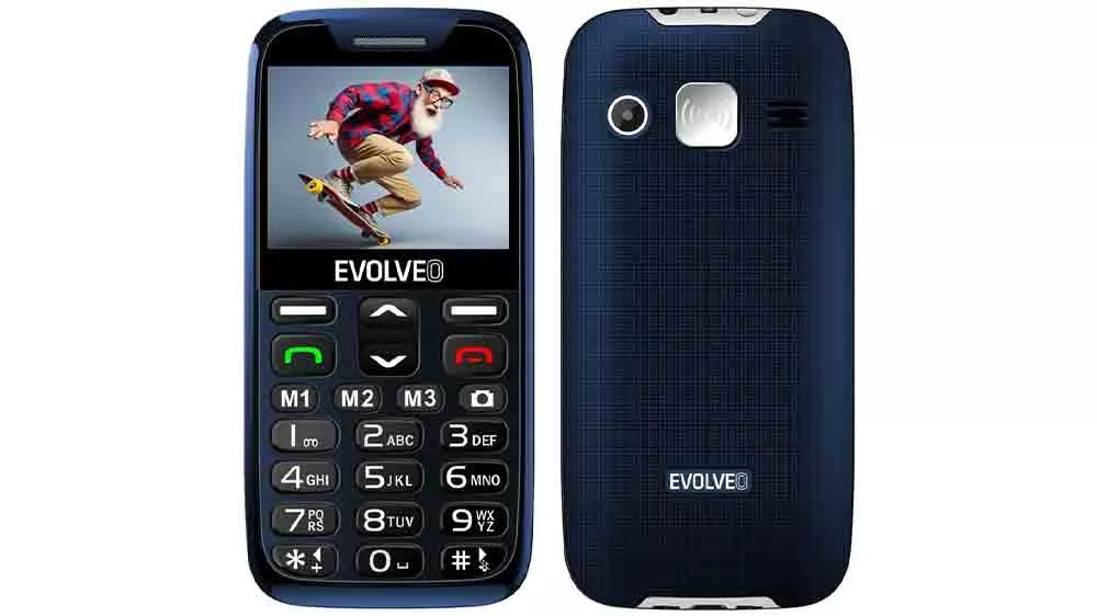 Mobilní telefon EVOLVEO EasyPhone XR + nabíjecí stojánek