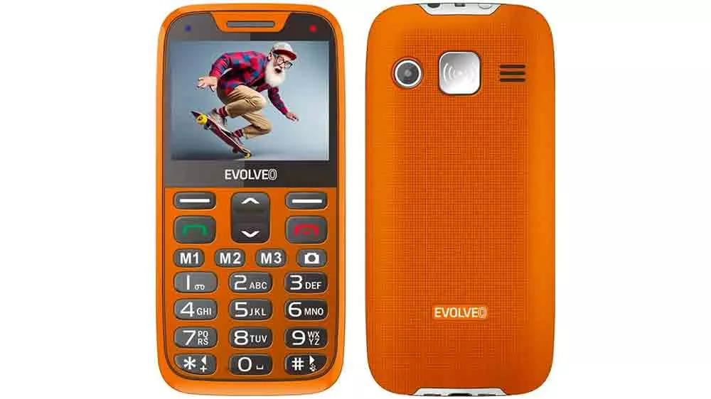 Mobilní telefon EVOLVEO EasyPhone XR + nabíjecí stojánek