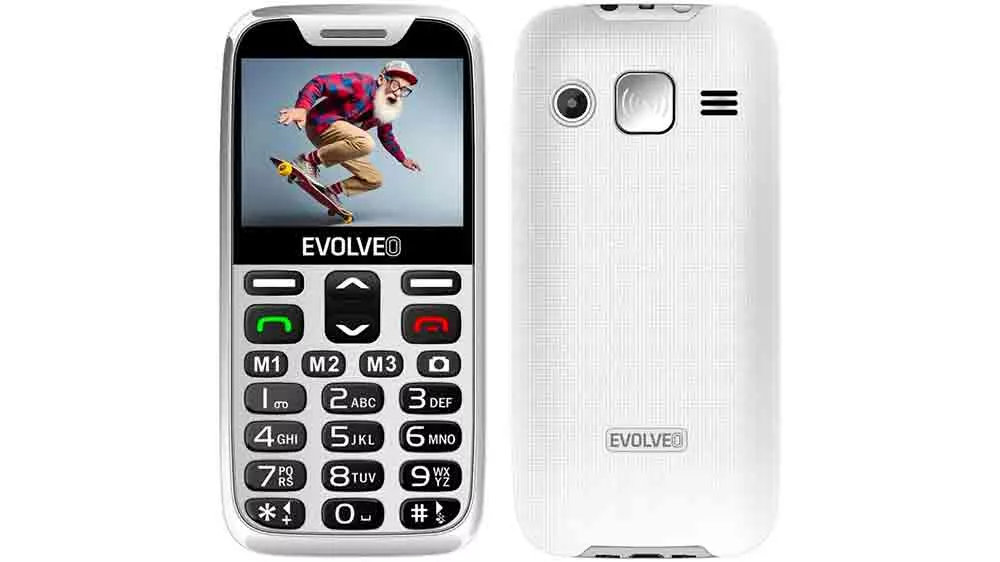 Mobilní telefon EVOLVEO EasyPhone XR + nabíjecí stojánek