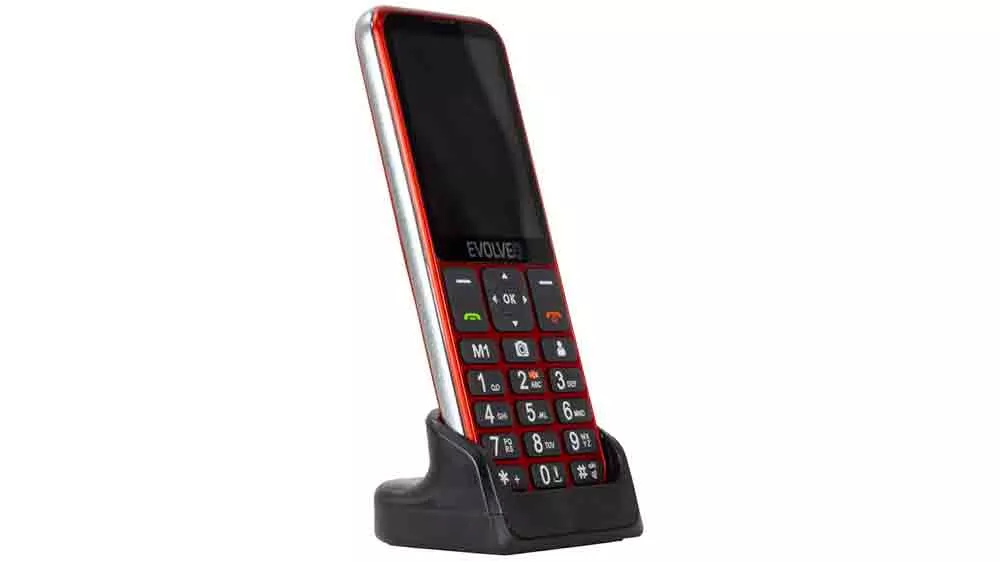 EVOLVEO EasyPhone LT na stojánku