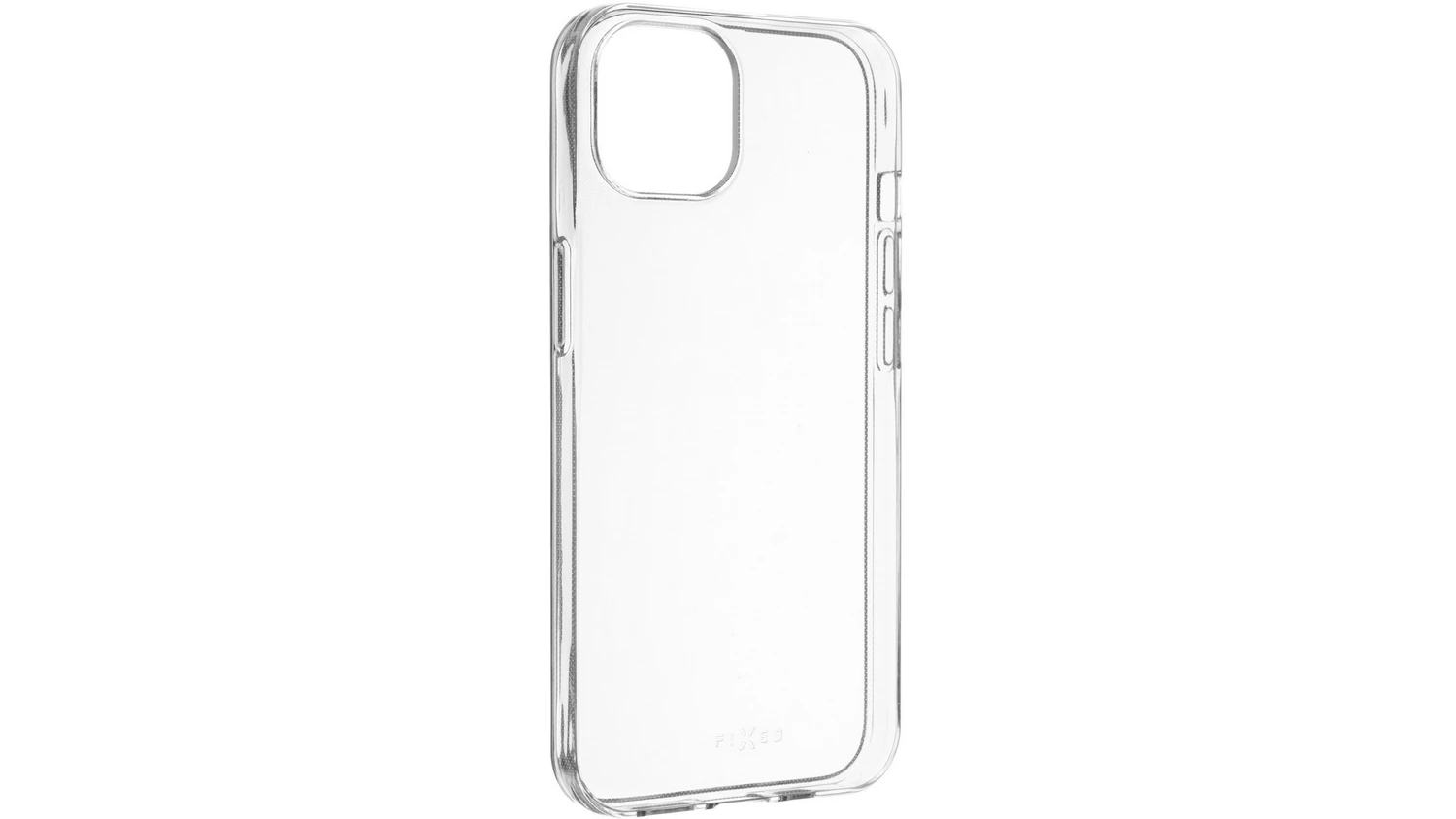 Pouzdro FIXED Slim AntiUV iPhone 13 transparentn&iacute;