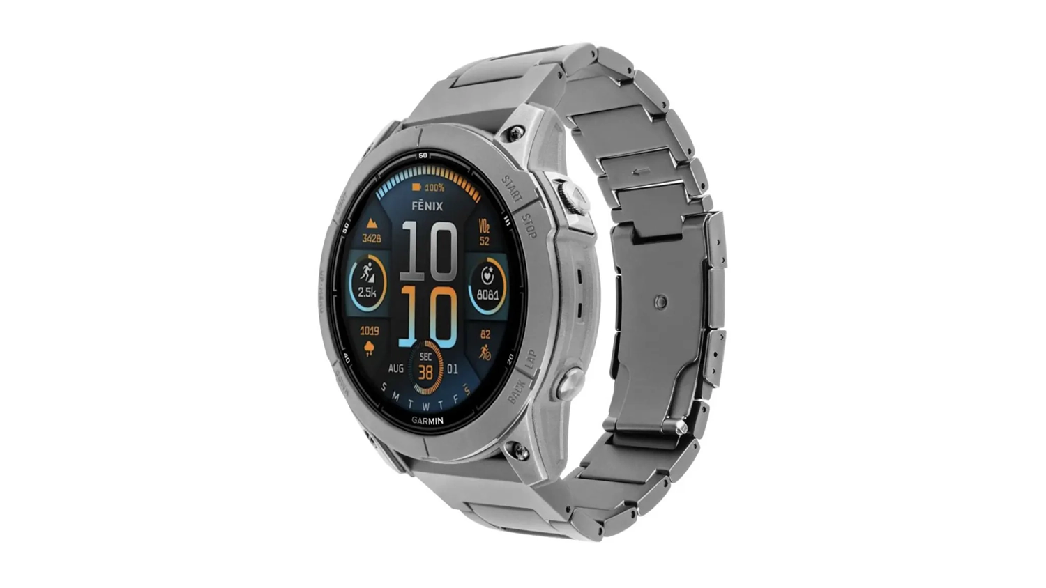 Řem&iacute;nek na hodinky FIXED titanov&yacute; pro modely Garmin QuickFit 26mm bočn&iacute; pohled