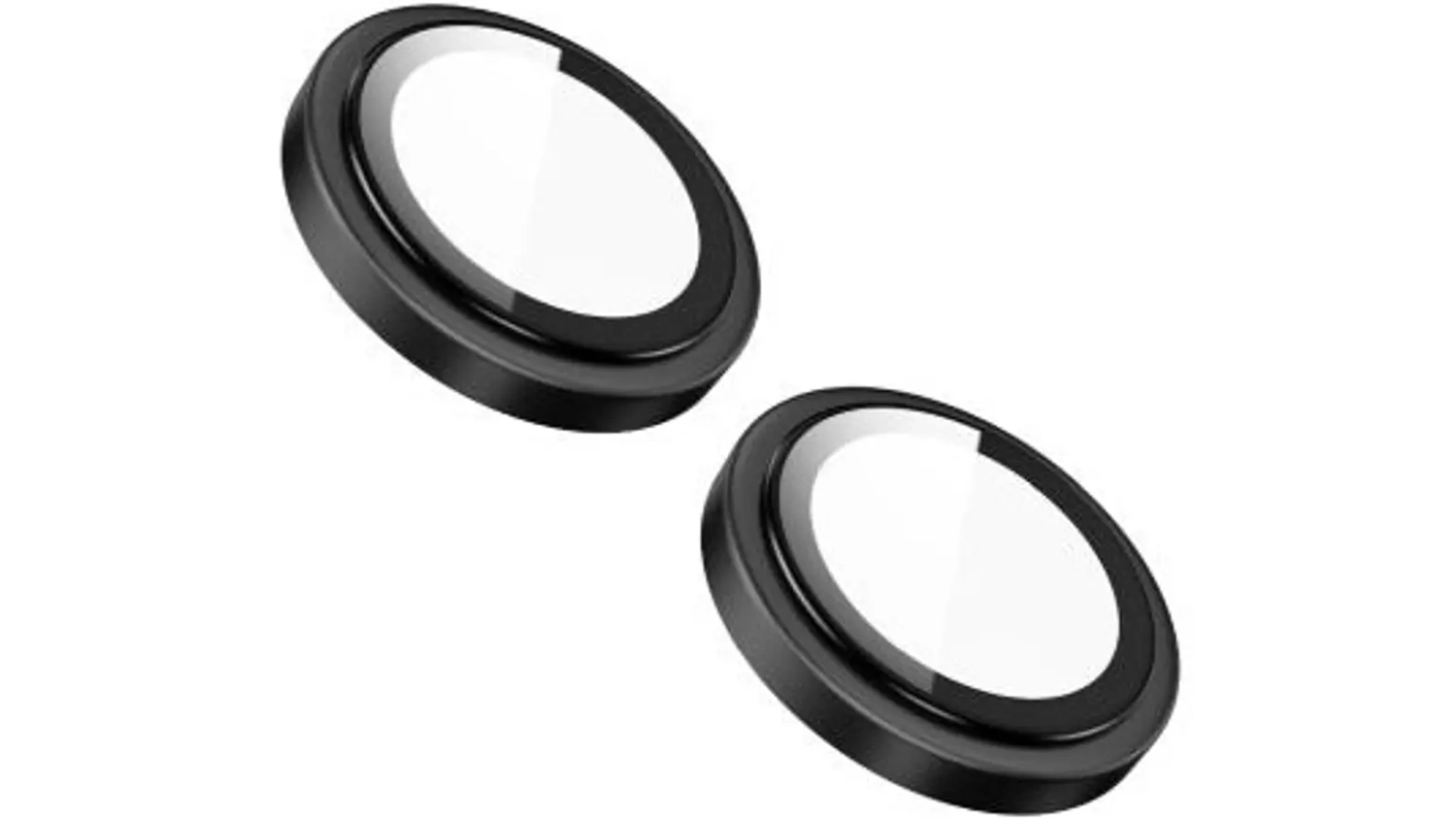 Dvě čočky Fixed Camera Glass iPhone vedle sebe